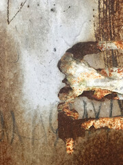 Old metal grunge background