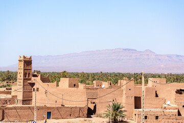 Agdz, Morocco, oase, palm tree, oase,