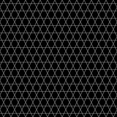 Mosaic. Triangles, hexagons ornament. Grid background. Ethnic tiles motif. Geometric grate wallpaper. Parquet backdrop. Digital paper, page fills, web design, textile print. Seamless vector abstract.