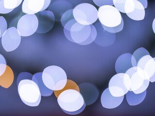 Beautiful view of colorful blurred abstract shiny Christmas lights.