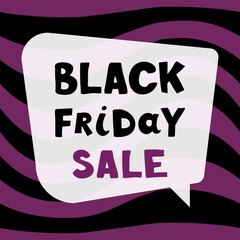 Black friday sale, banner template. Discounts and special offer.