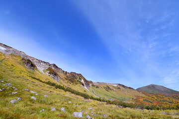 秋の大雪高原沼（北海道・大雪山）
