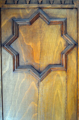 Retro stile door in Sharm El Sheikh, Egypt