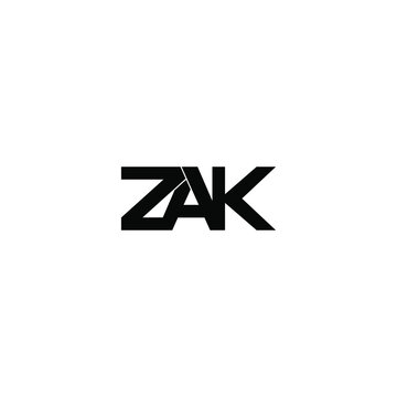 zak letter original monogram logo design