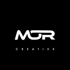 MOR Letter Initial Logo Design Template Vector Illustration   © makrufi