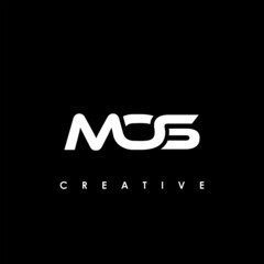 MOS Letter Initial Logo Design Template Vector Illustration	

