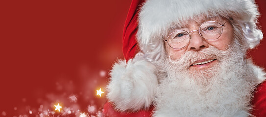 closeup Santa Claus