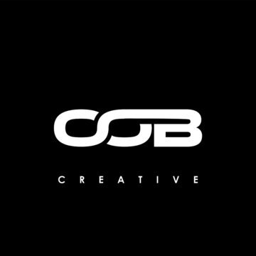 OOB Letter Initial Logo Design Template Vector Illustration	
