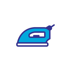 steam iron icon, vector, design trendy