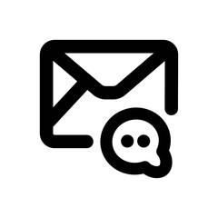 Inbox Icon - Vector Illustration .