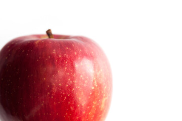 Apple, Fruit, Red Color. Isolated on White Background