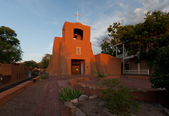 Fototapeta premium San Miguel Chapel, Santa Fe, New Mexico