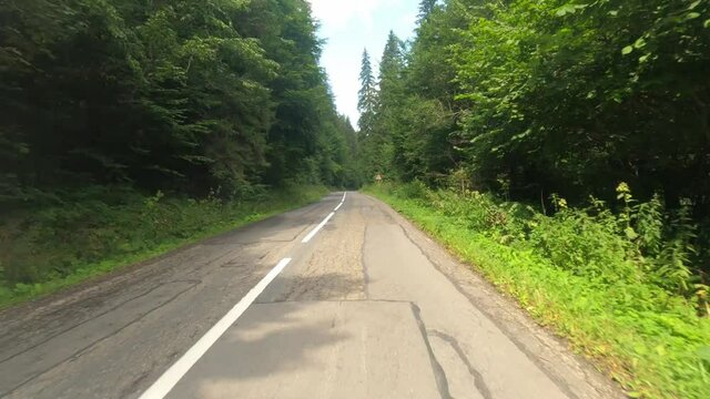 Car Ride In Romania (Hyperlapse)