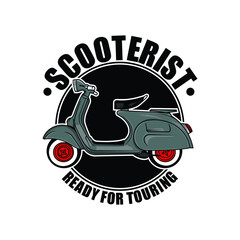 scooter illustration
