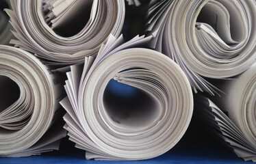 stack of white papers