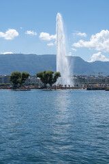 Genève, le Jet d'eau