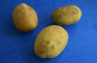 close up of potatoes
