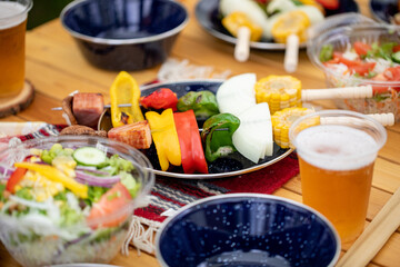 キャンプ料理
