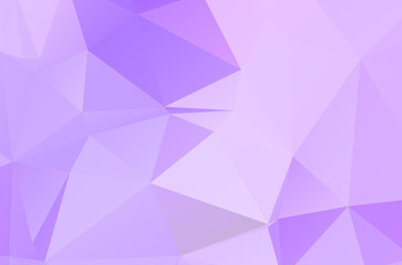 Purple vivid  vector texture with triangular style. Illustration with set of colorful