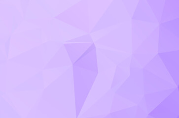 Purple vivid  vector texture with triangular style. Illustration with set of colorful