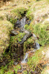 landscapes of the mountains of Madrid in the Guadarrama national park