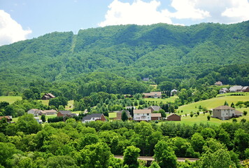 Landschaft am Blue Ridge Parkway, North Carolina © Ulf