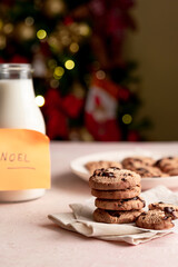 christmas cookies and coffee