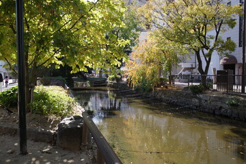 Fototapeta na wymiar 日本の岡山の美しい秋の風景