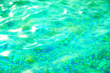 abstract background with waves