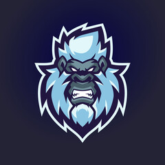Yeti Mascot Logo