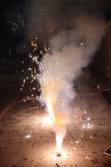 fire crackers show 