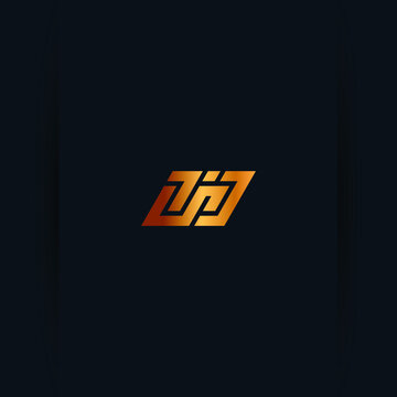 Minimal Letter LPJ Logo Design, Outstanding Professional Elegant Trendy Awesome Artistic  and Based Alphabet Iconic monogram Logo Design