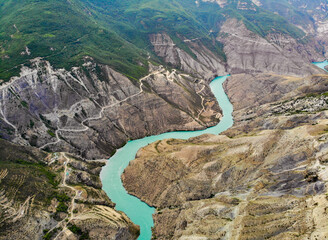 Dagestan, Sulak canyon