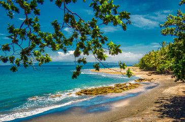 Beach along Sarangani Bay