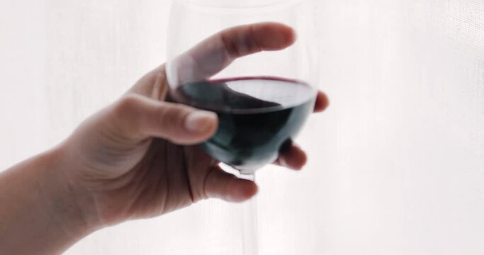 Verre &agrave; Vin et Vin Rouge