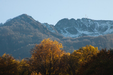 The mountains. Rocks. Caucasian ridge.