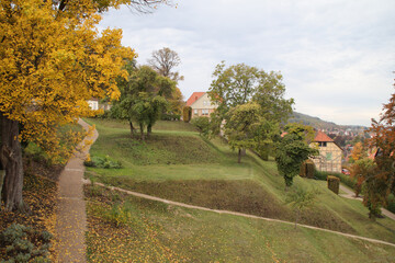 Der Schlossgarten in Blankenburg