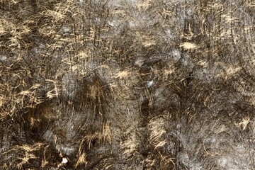 red old round scratched panel texture - beautiful abstract photo background