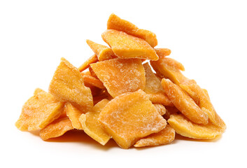 Mango. dry mango on the background