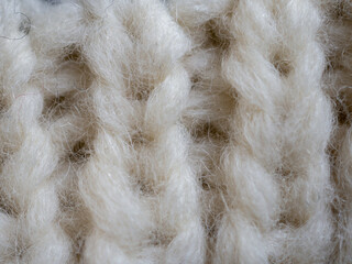 white hand knitted fabric backdrop 