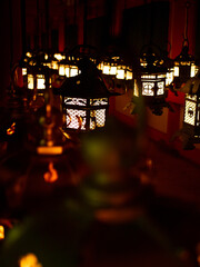 燈篭の灯り