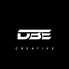 DBE Letter Initial Logo Design Template Vector Illustration	
