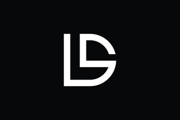 SD logo letter design on luxury background. DS logo monogram initials letter concept. SD icon logo design. DS elegant and Professional letter icon design on black background. S D DS SD