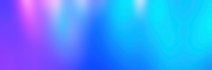 Blurred colorful multicolored background from lights. Iridescent holographic abstract bright neon colors backdrop. banner