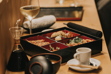 bento box comida japonesa