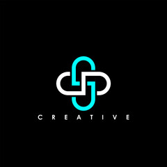 SS Letter Initial Logo Design Template Vector Illustration	
