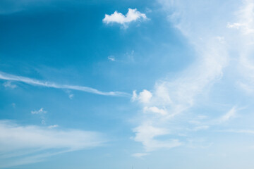 Fototapeta premium Cloudy outdoor morning bright day