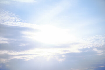 Obraz premium Cloudy outdoor morning bright day