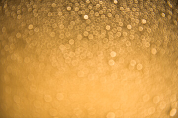 Bokeh defocused lights,gold abstract background