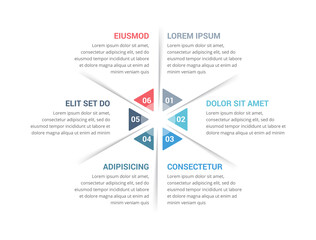 Circle Infographics - Six Elements